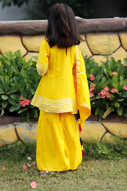 Warm Yellow Suit Set